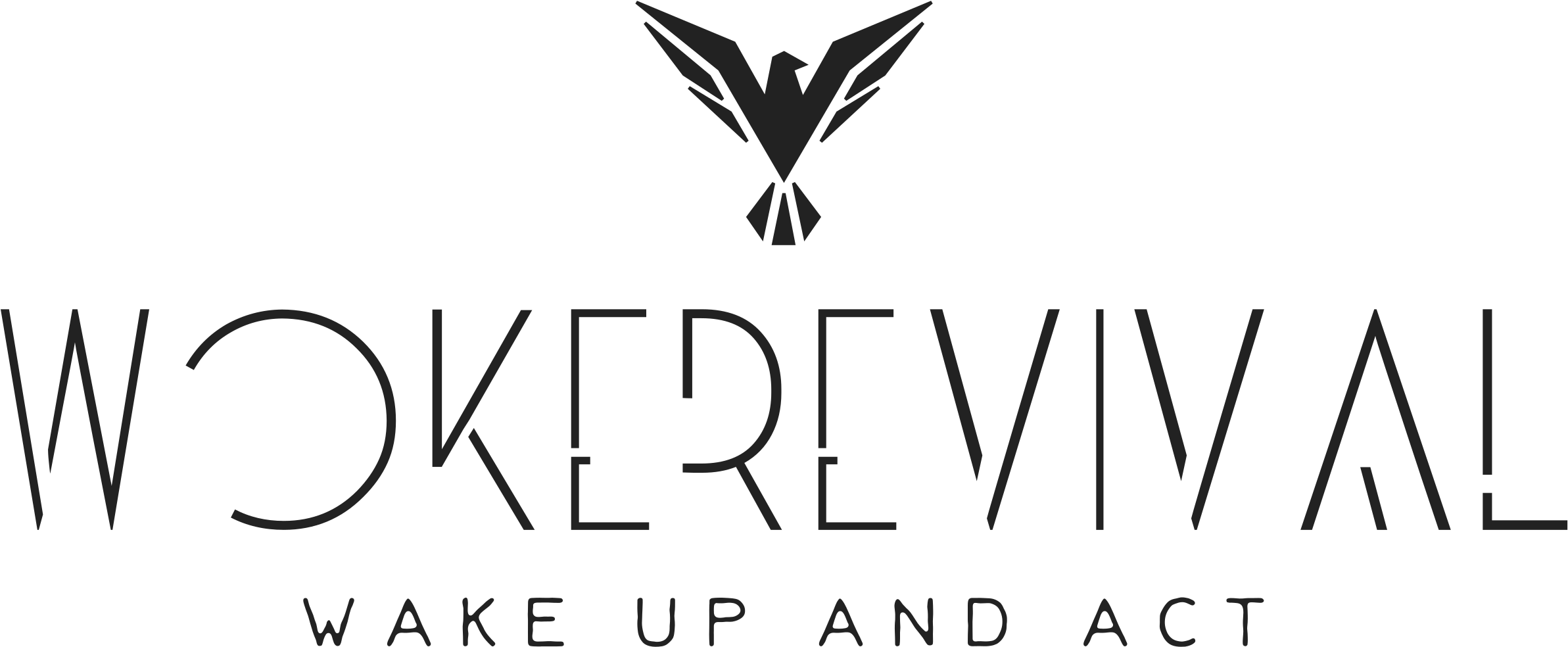 Logo - Woke Revival (2390x1000), Png Download