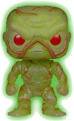 Heroes Swamp Thing Icon - Swamp Thing Glow In The Dark Funko Pop! Vinyl Figure (400x400), Png Download