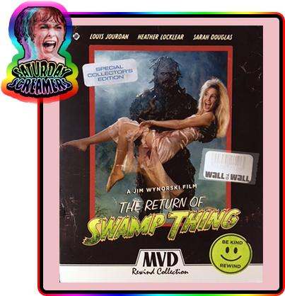 The Return Of Swamp Thing 2-disc Extras - Return Of Swamp Thing Mvd (426x452), Png Download