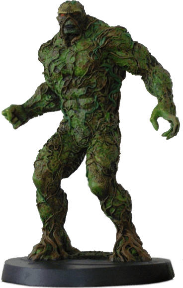 Figurine Eaglemoss Dc - Monstro Do Pantano Dc (368x579), Png Download