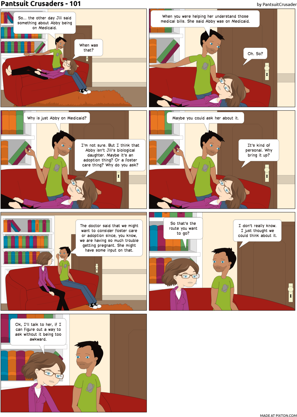 Pixton Comic Pantsuit Crusaders 101 By Pantsuitcrusader - Comics (1000x1390), Png Download