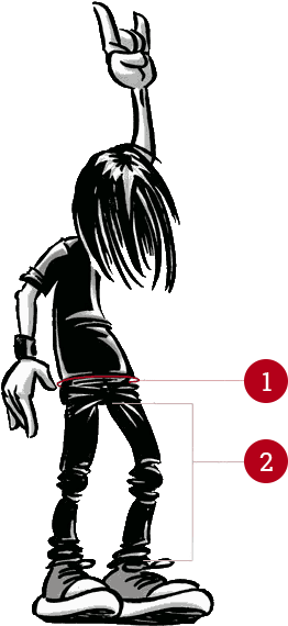 Pants & Shorts, Kilts (285x590), Png Download