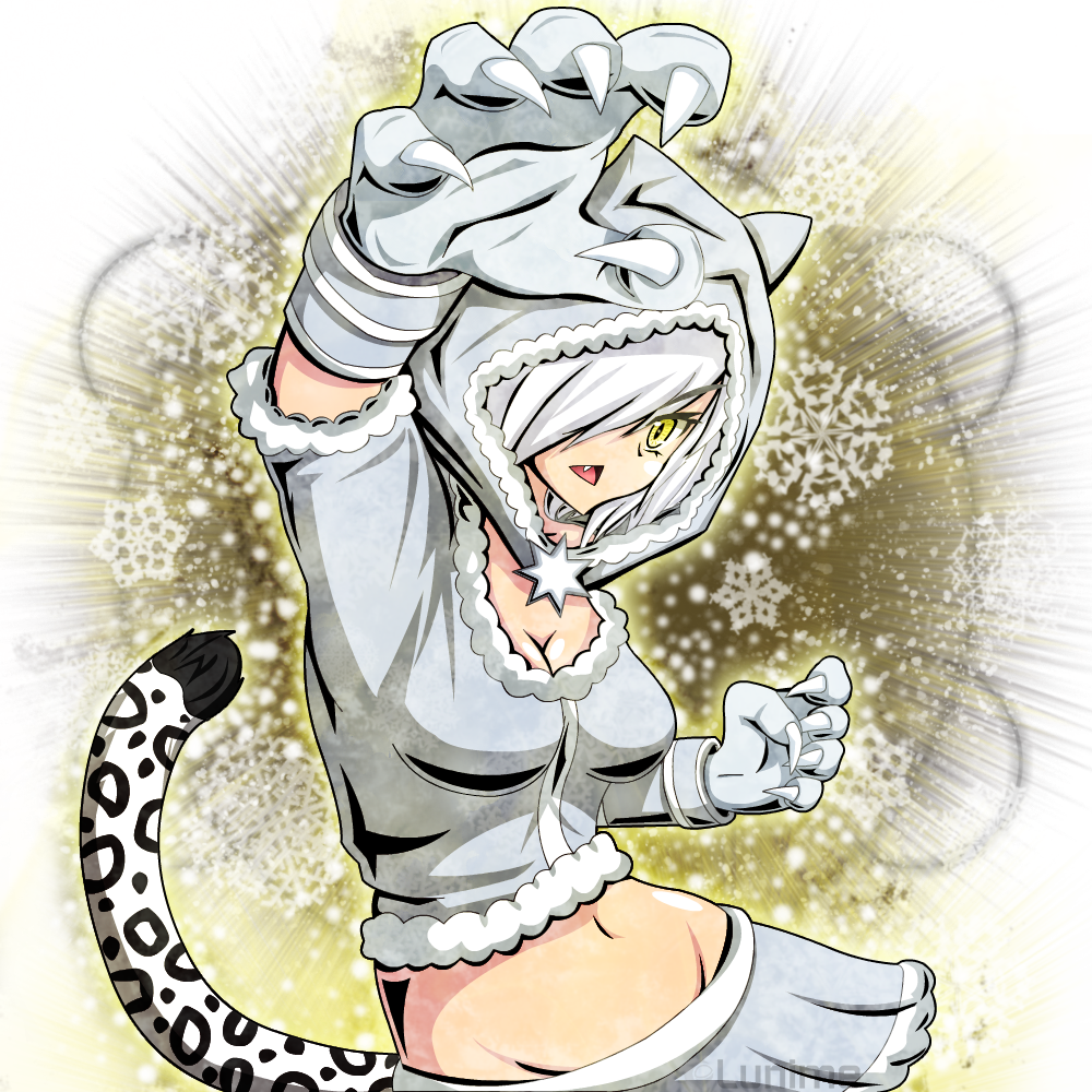 Snow - Gacha World Shiro Snow (1000x1000), Png Download