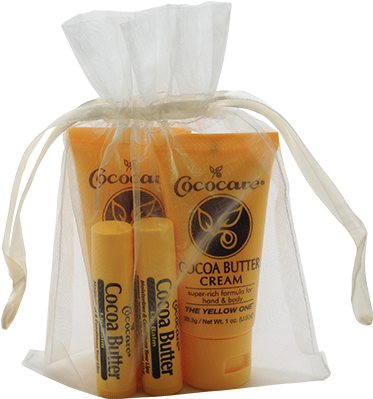 Cocoa Butter On The Go Gift Bag - Cococare Shea Butter Cream - 15 Oz (450x450), Png Download