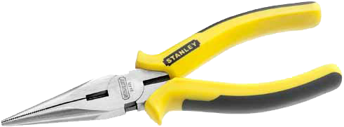 Bimaterial Pliers2 - Long Nose Plier 150mm 0-84-053 (640x353), Png Download