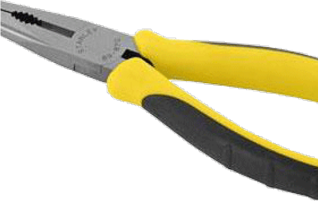 Stanley Hand Tools 89-870 Long Nose Pliers With Cutter (640x480), Png Download