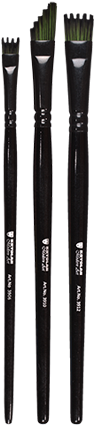 Kryolan Modern Art Brush Set - Kryolan Modern Art Brushes (350x450), Png Download