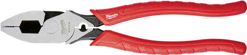 Milwaukee 9 In. High Leverage Lineman's Pliers (520x520), Png Download