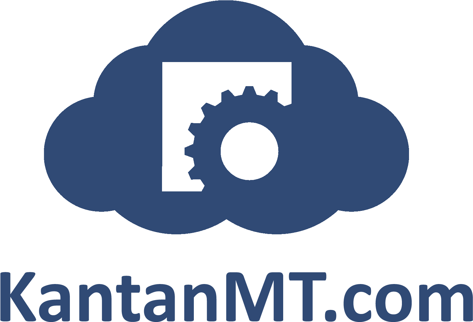 Kantanmt Logo White Portrait - Writing Process (1864x1704), Png Download