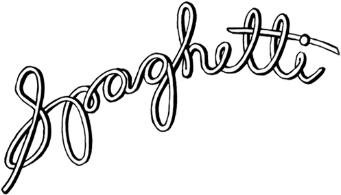 Word The Word Spaghetti - Spaghetti Word (507x290), Png Download