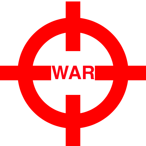500px-crosshairs Red - Transparent Background Crosshair Png (500x500), Png Download