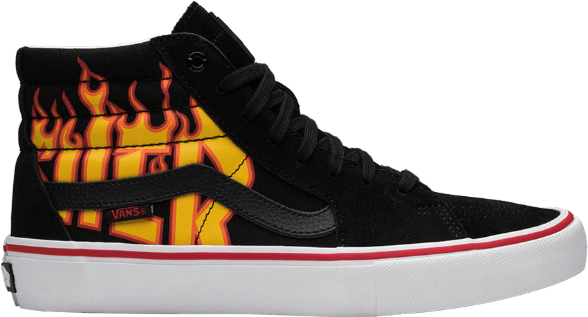 vans sk8 hi thrasher