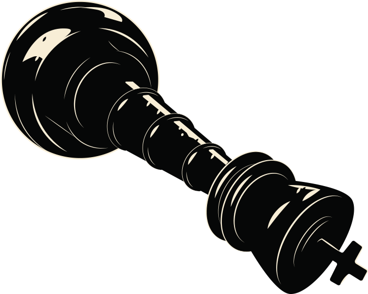 Fallen Chess Piece - Fallen Chess Piece Png (1266x1638), Png Download