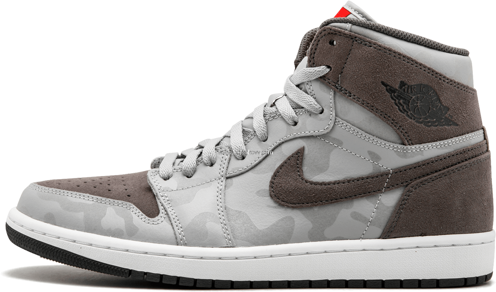 In Shape Air Jordan 1 Retro High Prem - Air Jordan (2000x1200), Png Download