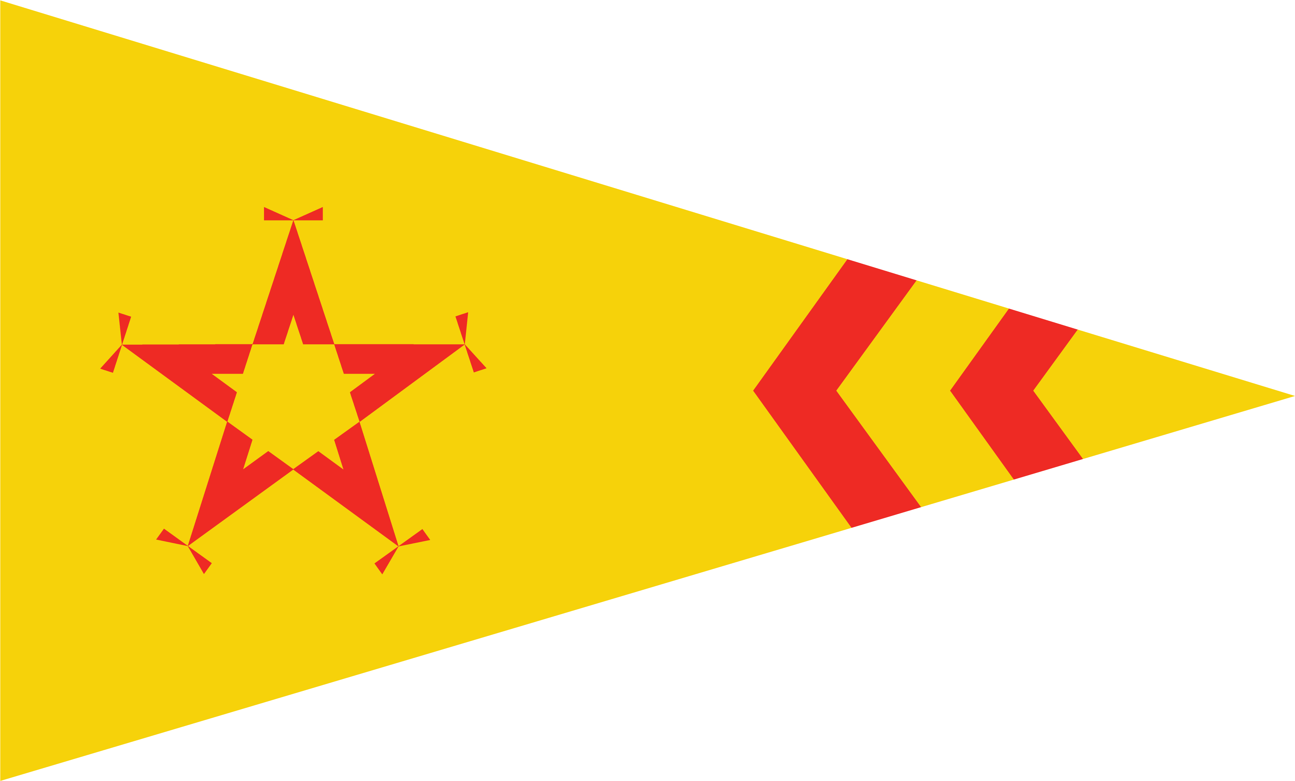 North Dakota Redesign But It's In A Pennant Flag - Graphic Design (4212x2528), Png Download