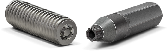 Key-rex Set Screw Security Screws - Screw (700x213), Png Download