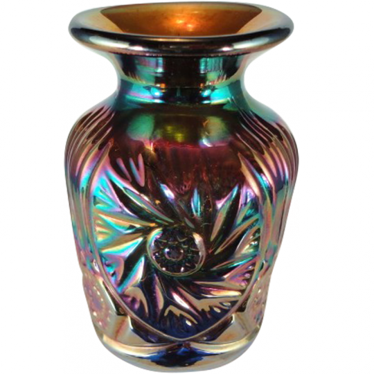 Riihimaki Finland Starburst & Crown Blue Vase - Vase (540x540), Png Download