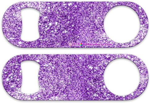 Purple Glitter Background 5" Medium Speed Opener (500x500), Png Download