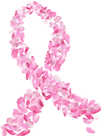 Laço Rosa Representando O Outubro Rosa - Outubro Rosa Laço Png (374x467), Png Download