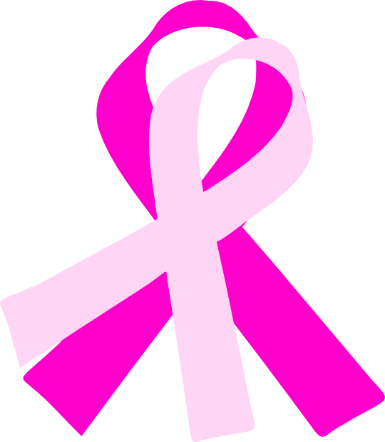 Outubro Rosa Laço Câncer De Mama Outubro Rosa - Laço De Fita Outubro Rosa (540x619), Png Download