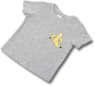 Peeled Banana Tee - Infant (500x500), Png Download