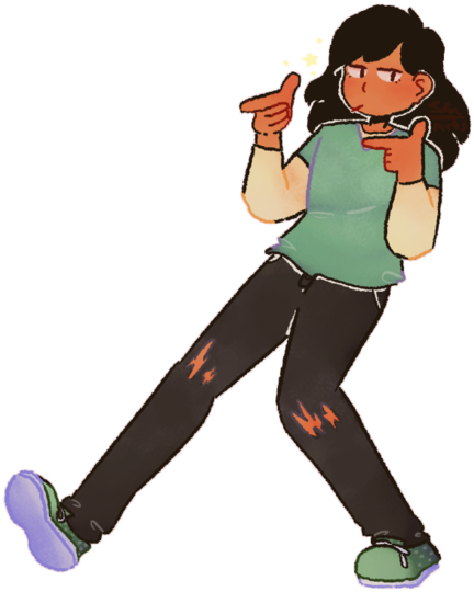 Finger Guns (590x590), Png Download