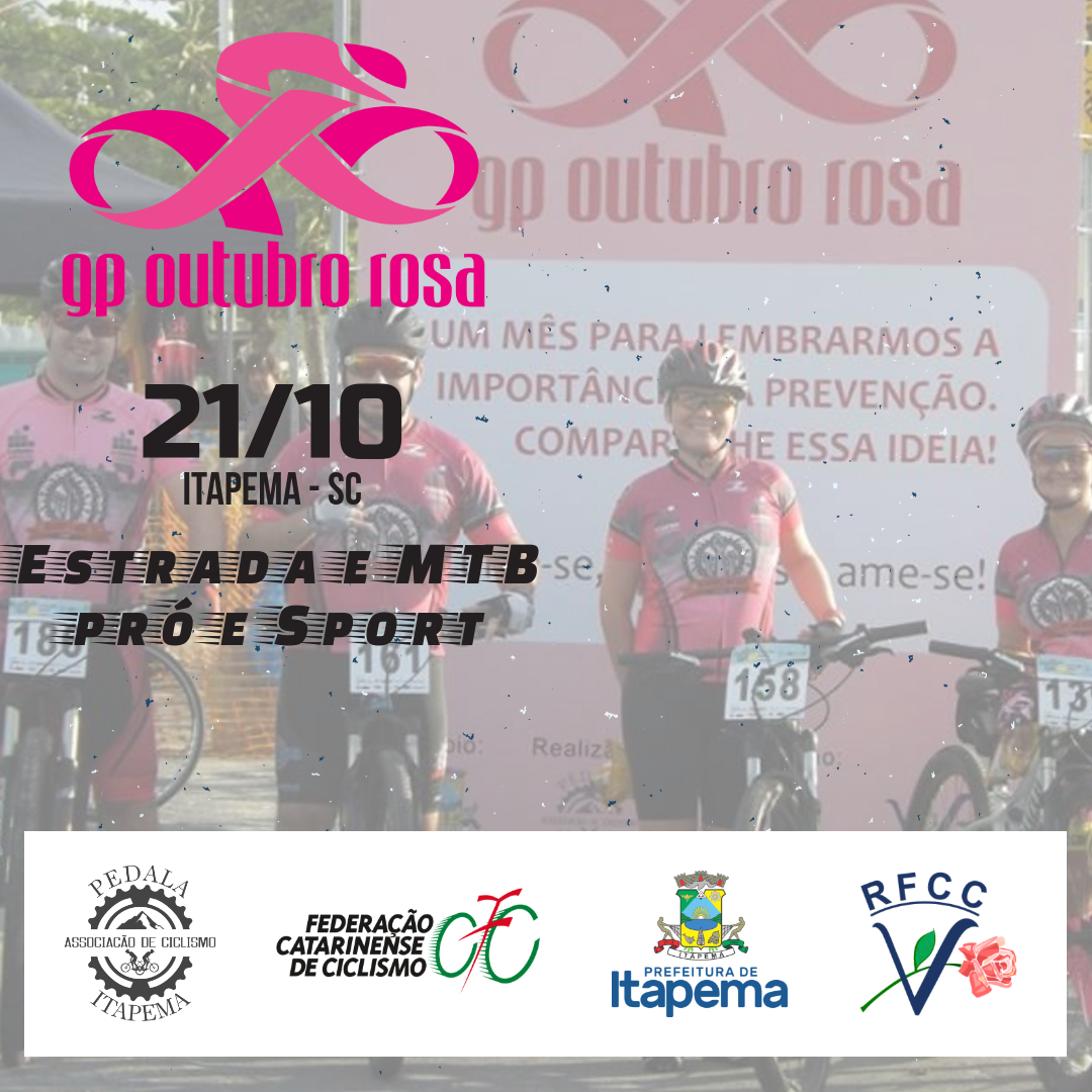Gp Outubro Rosa De Ciclismo Em Itapema Atrai Ciclistas (1080x1080), Png Download
