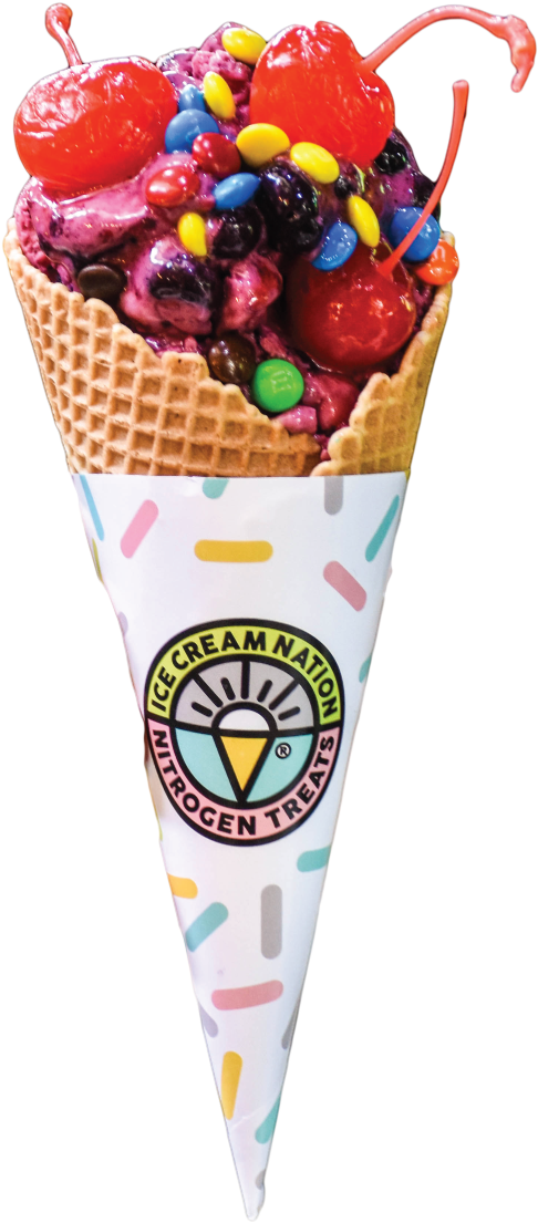Helado2 - Dondurma (567x1171), Png Download
