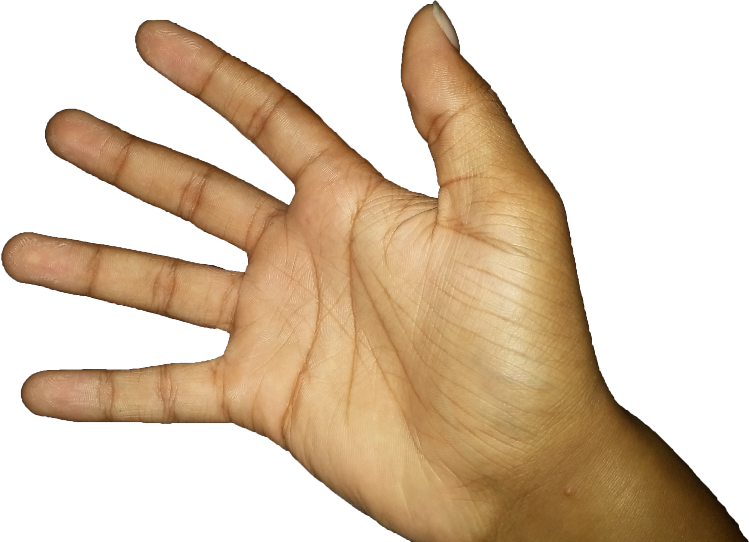 Turn Your Pinky, Ring And Middle Finger To The Inside - Virtue (4160x2340), Png Download