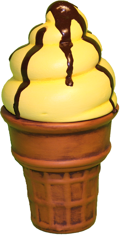Alhajero De Helado Barenka Medidas - Helado De Ceramica Pintado (409x800), Png Download