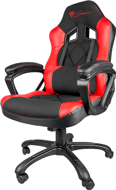 Click To Enlarge - Natec Genesis Gaming Chair Sx33 (nitro330) Black-red (1000x700), Png Download