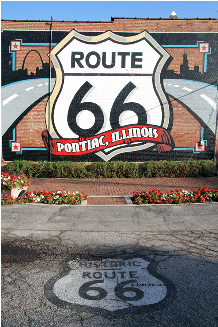 Route 66 (650x700), Png Download