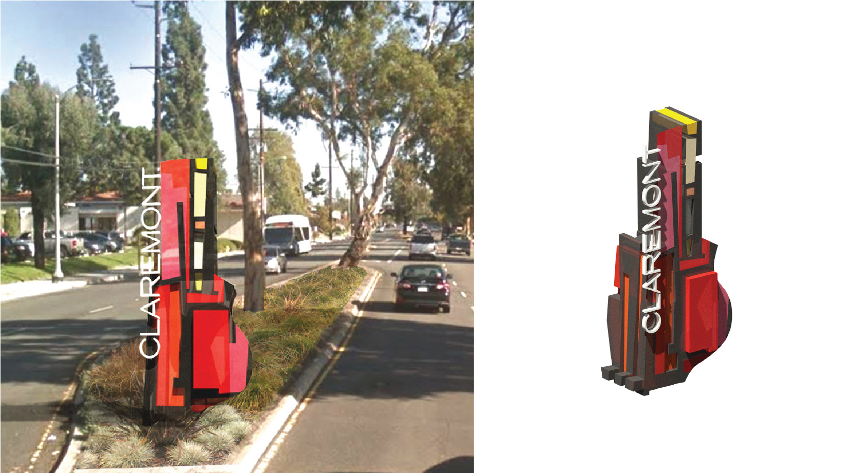 Sign Study On Foothill Boulevard - Tree (1650x976), Png Download