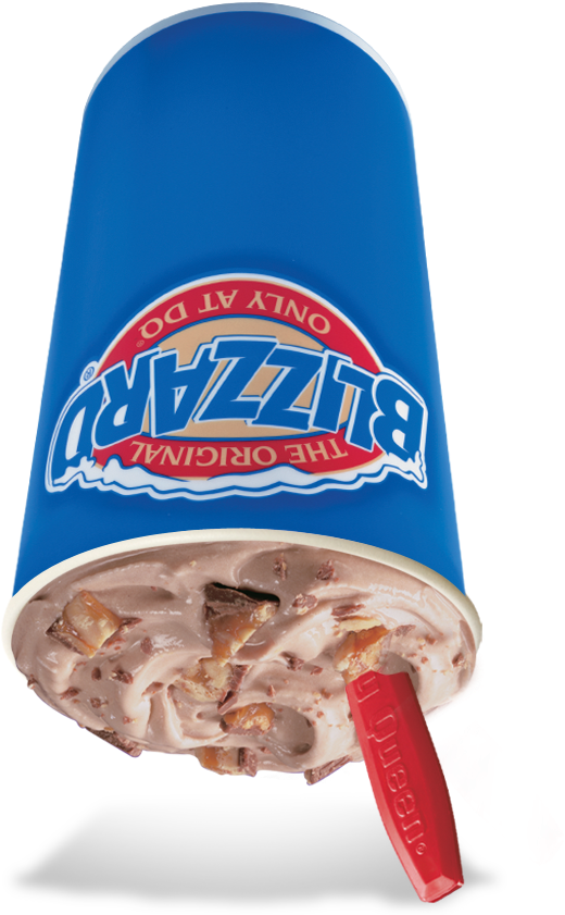 Brownie Temptation Blizzard® - Dairy Queen Skor Blizzard (940x863), Png Download