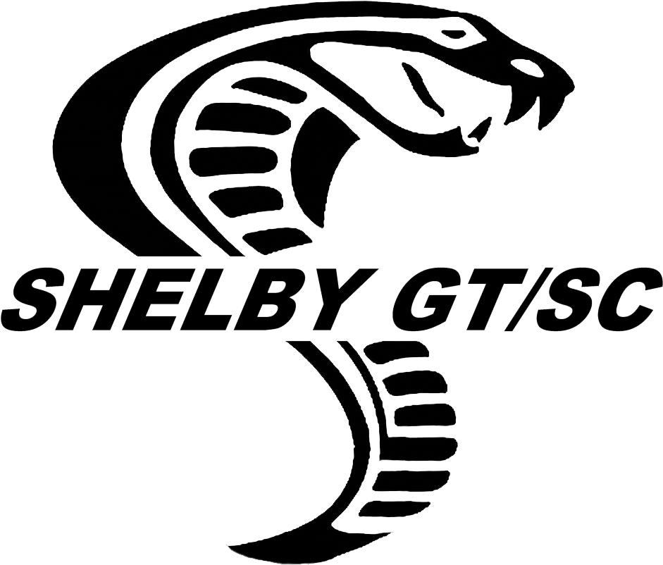 S Snake Logo Shelbygtscblack Copy - Brady Br824a Binder, Material Safety Data Sheets (994x851), Png Download