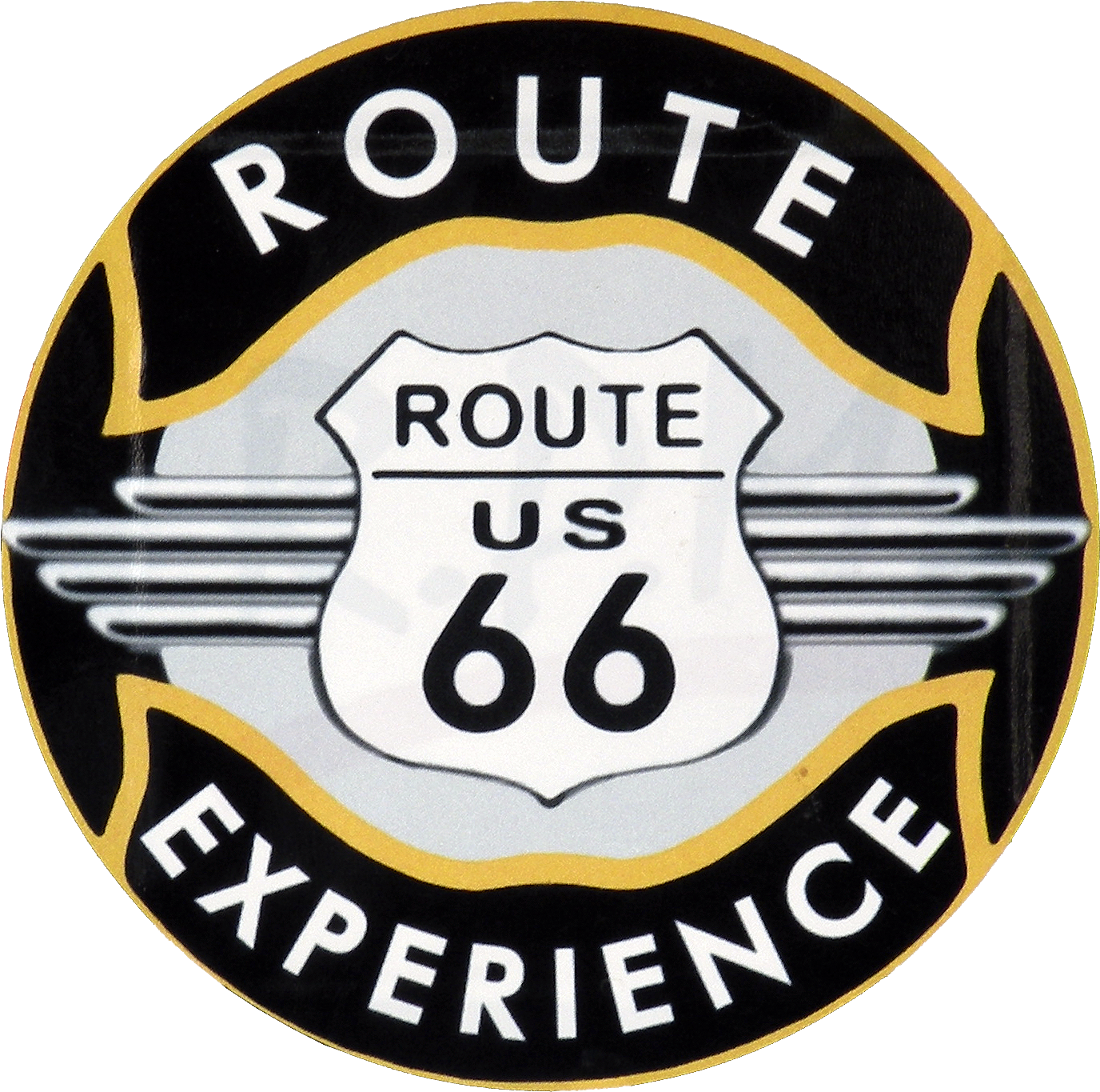As Soon As We Entered 'historic' Route 66, We Were - Route 66 (1410x1391), Png Download