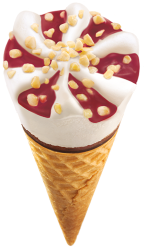 Magnum Mini Almendras - Cornetto Frozen Yogurt (500x500), Png Download