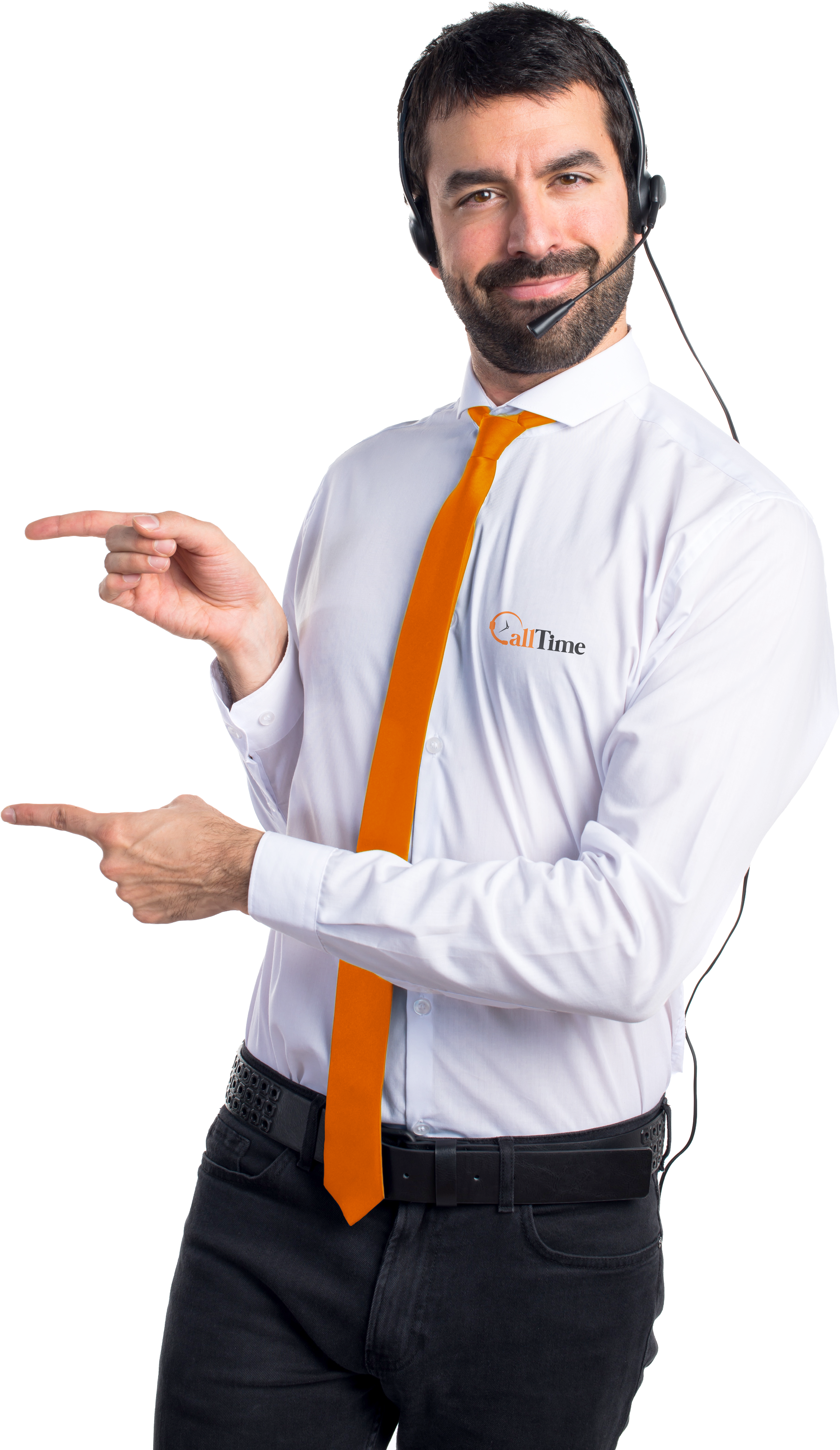 Among Call Call Center Customers Are Companies Operating - Telemarketing Png (4338x6500), Png Download