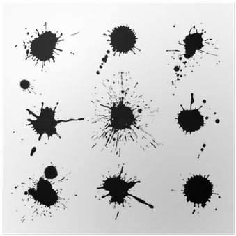 Draw An Ink Blot (400x400), Png Download