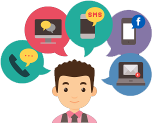 Contact Management - Omnichannel Contact Center (500x300), Png Download