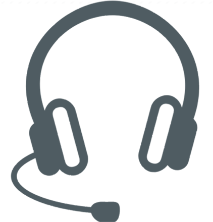 Medical Call Center - Headphones (452x455), Png Download