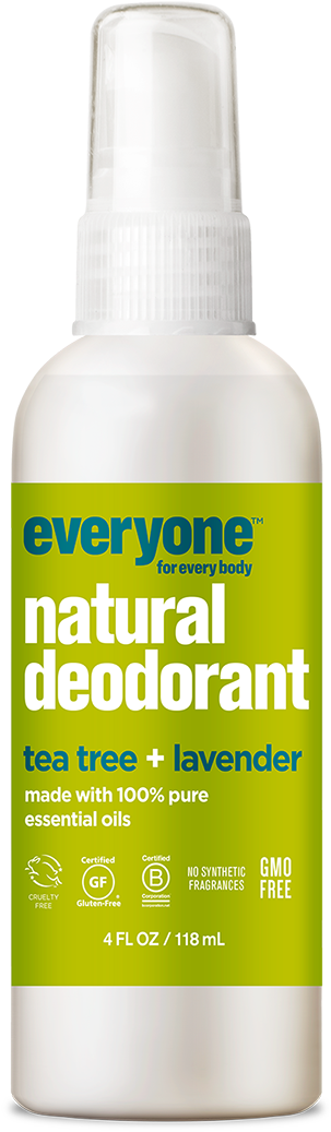 Everyone Natural Deodorant Tea Tree Lavender - Aer Natural Deodorant (1500x1500), Png Download
