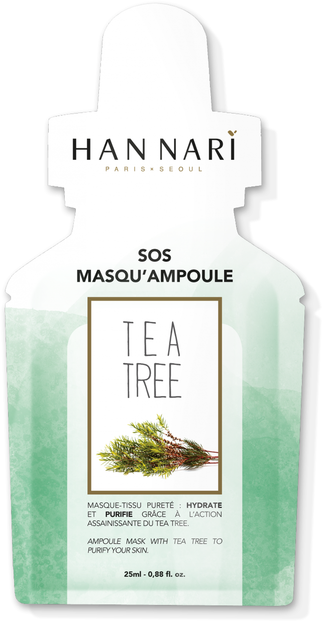 Sos Masqu'ampoule Tea Tree (768x1405), Png Download