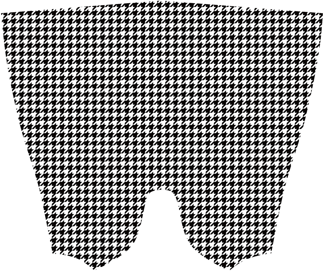 Houndstooth Houndstooth Pattern Black White Shower Curtain Full Size Png Download Seekpng
