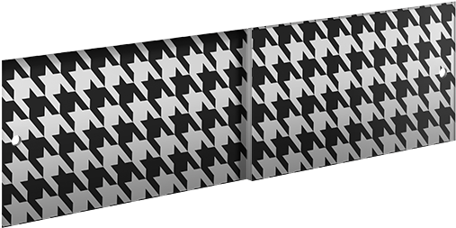Houndstooth Black And White - Silicone Keyboard Cover Skin For Acer Aspire V3-574 (700x453), Png Download