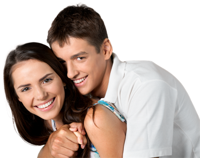 Salud, Belleza Y Equilibrio - Pareja Enamorada Png (405x308), Png Download