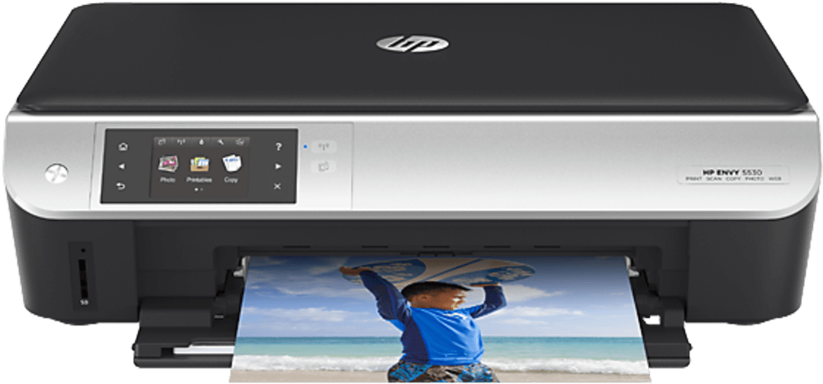 Impresora Multifunción Hp Envy 5530, Wifi, Impresión - Hp Envy 5530 Printer (1199x900), Png Download