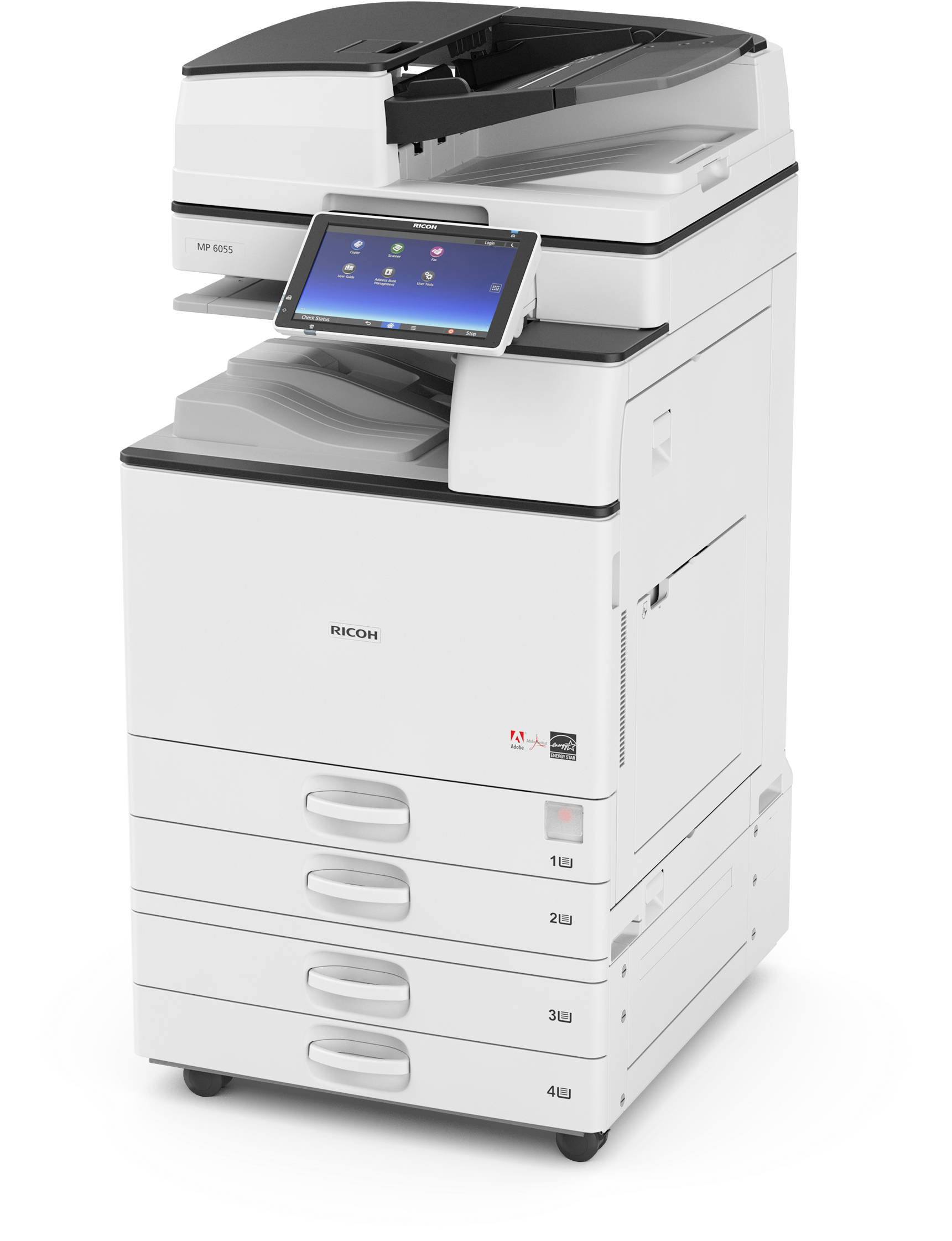 Ricoh - Ricoh Mp2555sp (3960x3300), Png Download