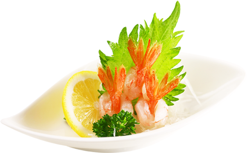 Amaebi Sashimi - Nihon Mura Express (800x800), Png Download