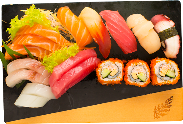 Sushi Sashimi Combo - Sashimi Combo (600x600), Png Download